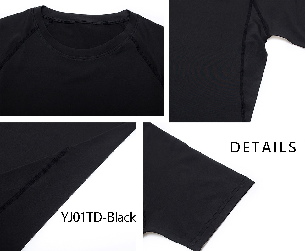 Men Bodybuilding Sport T-shirt Quick Dry Running Shirt Long Sleeve Compression Top Gym T Shirt Men Fitness Tight Rashgard